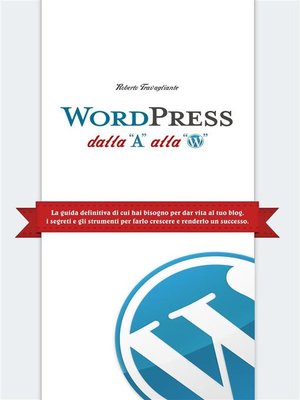cover image of WordPress dalla a alla W